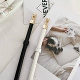 Women'S Simple Waist Slim Belt_Cwabe0653