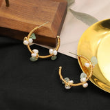 HIGH END AND ELEGANT NATURAL PEARL EARRINGS_CWAJE3781