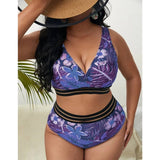 Women Swimsuit High Waist Split Bikini_Cwmw0220