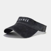 EMBROIDERED LETTER VISOR HAT SUMMER SUNSHADE CAP_CWAH3304