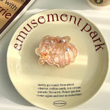 OCEAN SHELL STARFISH HAIR CLAW PEARL SHARK CLIP_CWAHA5898