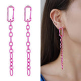 PINK SMALL FRESH EARRINGS NECKLACE BRACELET SET_CWAJE2937