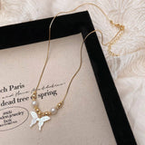 NEW HIGH END BUTTERFLY PENDANT NECKLACE FOR WOMEN_CWAJE3070
