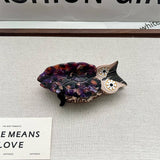 NEW CREATIVE OWL GRASSHOPPER ACETATE HAIR CLIP_CWAHA5718