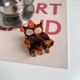 Bird Hair Claw Cetate Swan Peacock & Swallow Clip_Cwaha5763