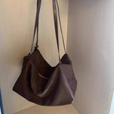 Large Capacity Velvet Double Strap Shoulder Bag_Cwab4113