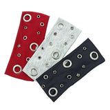 ELASTIC PUNK HEADBAND WITH MIXED METAL STUDS_CWAHA6309