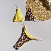 INVISIBLE STRAP LEOPARD PRINT SWIMSUIT_CWMW0327
