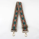 GEOMETRIC EMBROIDERY ADJUSTABLE BAG STRAP_CWMM0366