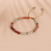 BAMBOO SHAPE NATURAL STONE BRACELET_CWAJE3941
