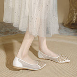 LIGHT RHINESTONE POINTED TOE FLATS_CWSHS0705