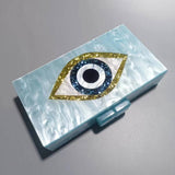 New Acrylic Eye Clutch Wedding Evening Chain Bag_Cwab5898