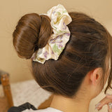 Wisteria Embroidered Hair Tie For Hanfu Qipao