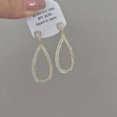 LIGHT LUXURY OVAL PENDANT EARRINGS_CWAJE1312