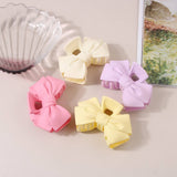 Cwaha07452_Korean Bow Hair Claw Clip For Women Updo