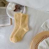 NEW AUTUMN AND WINTER CANDY COLOR THICK SOCKS_CWMS0869