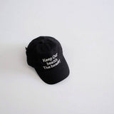 KIDS TRENDY LETTER BASEBALL CAP HIP HOP SUN HAT CWAH2902