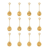 JEWELRY TWELVE CONSTELLATIONS BIKINI DIY PENDANT_CWMM4681