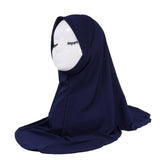 SOLID COLOR LOOSE PULLOVER ETHNIC HEADSCARF_CWASC2423