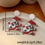 CHRISTMAS SIMPLE AND VERSATILE CARTOON EARRINGS_CWAJE1833
