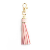 TASSEL LEATHER KEYCHAIN ACCESSORY_CWMM1284