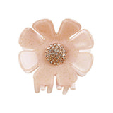 FASHION GOLD POWDER ACETATE FLOWER CLIP SHARK CLIP_CWAHA4259