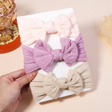 BABY HEADBAND SET WITH JACQUARD BOW_CWAHA6683