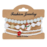 2024 NEW CHRISTMAS BEADED ELASTIC ROPE BRACELET_CWAJE2207