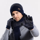 OUTDOOR WARM GLOVES AND SCARF THREE PIECE SET_CWASC1138