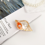 OCEAN STYLE CLAW CLIP CUTE DOLPHIN SHELL_CWAHA1482