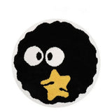 CUTE SOOT PLUSH ROUND RUG CARTOON FLOOR MAT_CWMM7510