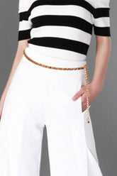 Women Minimalist Round Corn Waist Chain_Cwabe0101