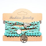 BOHEMIAN TREE OF LIFE FASHION WOMENS BRACELET_CWASC0694
