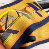THIN SCARF FASHION PRINT RIBBON HEAD SCARF_CWASC1511