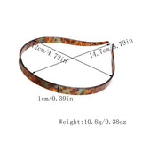 RETRO ICE CRACK TOOTHED HEADBAND_CWAHA2200