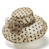 FOLDABLE LARGE BRIM FLOWER SUN HAT_CWAH1493