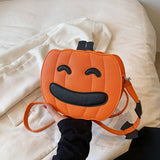 Halloween Pumpkin Bag Shoulder Crossbody Bag_Cwab0997