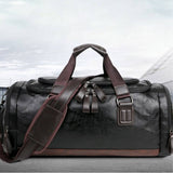 SMALL PU TRAVEL BAG WATERPROOF COLORBLOCK_CWAB5172