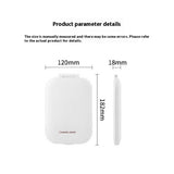 LED THREE COLOR RECHARGEABLE MAKEUP MIRROR_CWMM5639