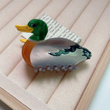 Animal Colorful Parrot Bird Hair Clip_Cwaha1336