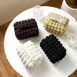 DOUBLE LAYER FABRIC HIGH VALUE COTTON TISSUE BOX_CWMM2246