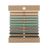 10 CLIP ON THREADED HAIR SCRUNCHIES_CWAHA2723