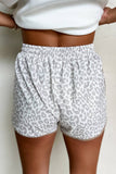 Stylish Loose Leopard Print High-Waisted Pants