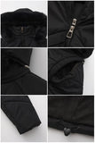 Two Detachable Cotton-Padded Jackets