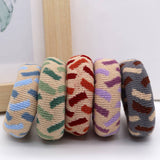 FASHION WIDENED HAIR TIES5PCS BOX_CWAHA0504