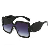 FRAMELESS ONE PIECE DOUBLE ROW DIAMOND SUNGLASSES_CWASG0766