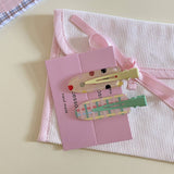 2 PACK SUMMER FRUIT CUTE SWEET HAIR CLIPS_CWAHA2264