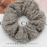 5PCS SOLID COLOR FLUFFY SCRUNCHIE_CWAHA0172