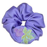GRAPE HEAVY INDUSTRY EMBROIDERED FLOWER HAIRBAND_CWAHA3698