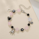 HALLOWEEN SPIDER HEART STAR BRACELET_CWAJE2453